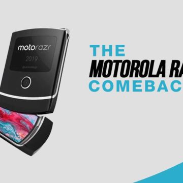 The iconic Motorola Razr flip phone is making a comeback