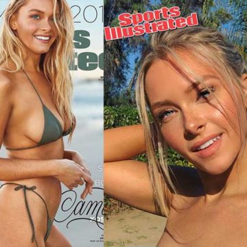 Sports Illustrated Swimsuit model Camille Kostek gets candid on dating Rob Gronkowski: ‘It just feels good’
