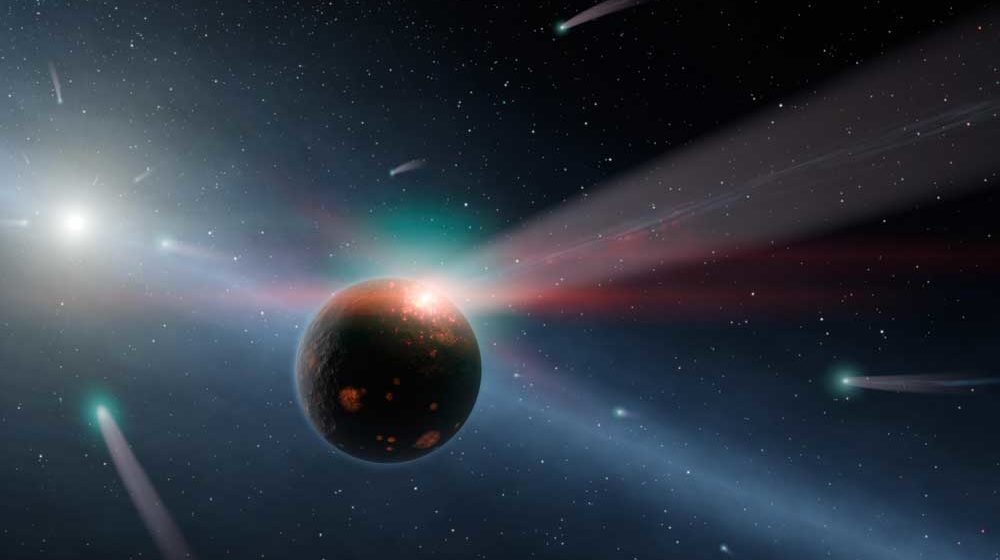 Discovery of distant ‘iron rain’ planet
