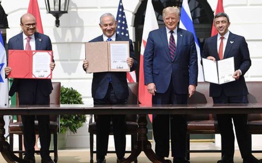 Israel, UAE, and Bahrain sign Abraham Accord in the US