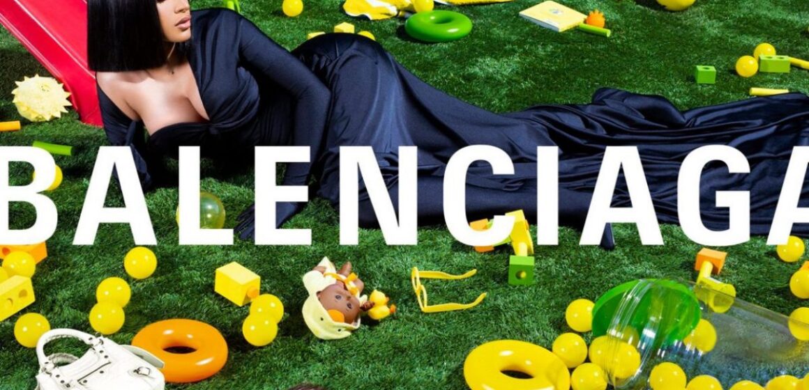 Cardi B launches Balenciaga campaign in a billboard in Paris’ Louvre