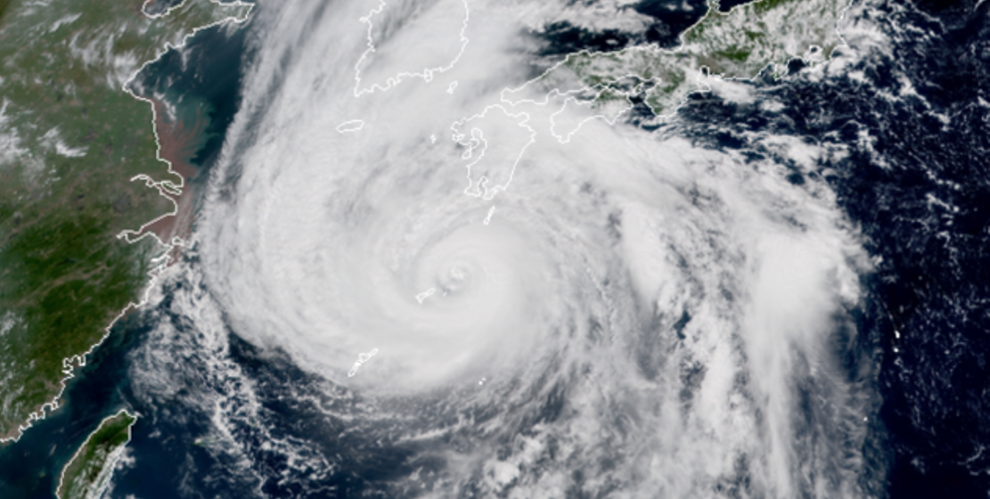 Thousands evacuated in Japan and North Korea as Typhoon Haishen approaches