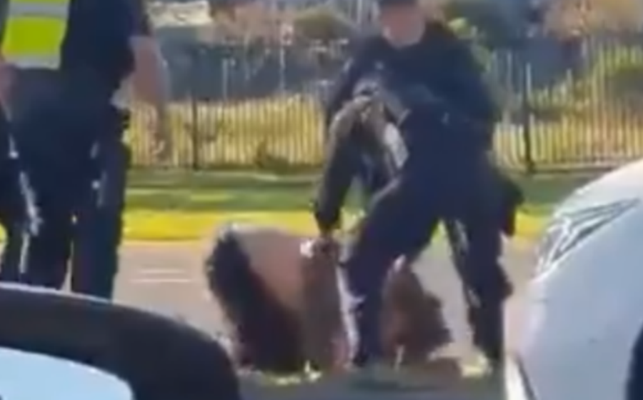 Victoria Police condemns ‘inappropriate use of force’ by officer who ‘stomped’ on man’s head