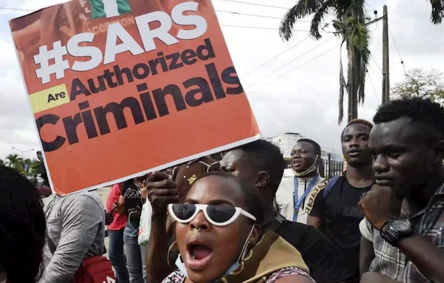 Young Nigerians find voice with the EndSARS protest movement