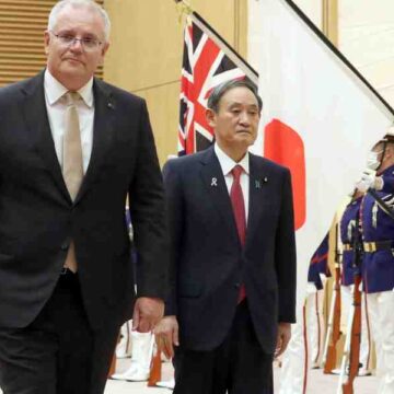 PM Morrison talks China with Japanese counterpart