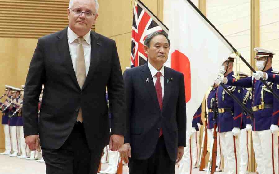 PM Morrison talks China with Japanese counterpart