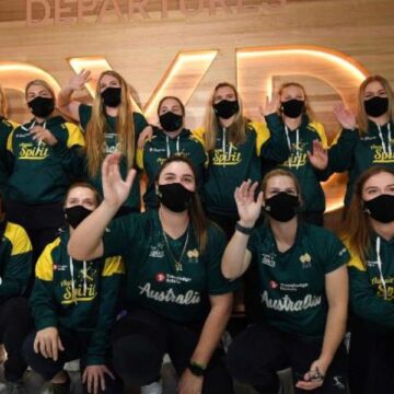 Australian softball squad leaves for Tokyo Olympics, among first athletes to travel to Japan for Games