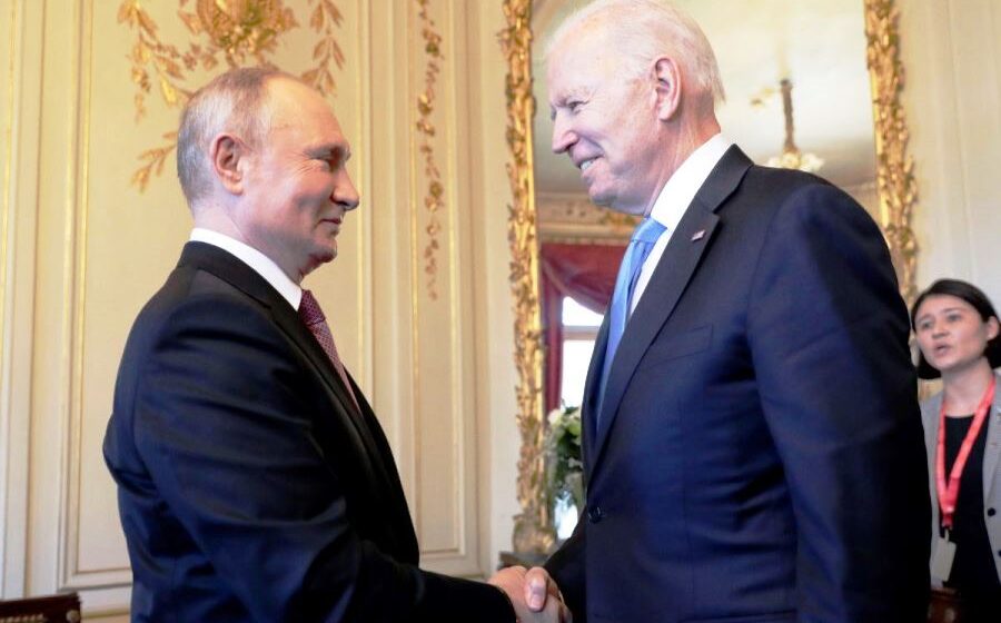 Putin and Biden begin talks in Geneva summit
