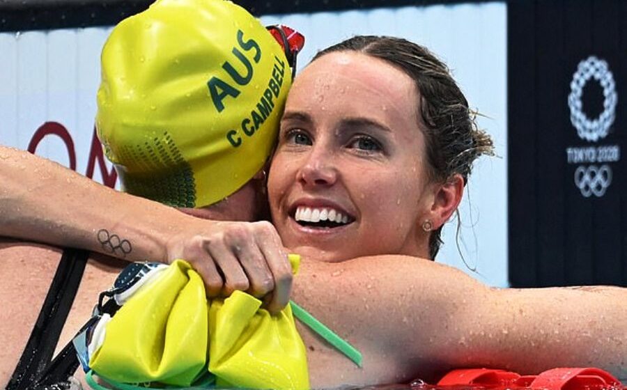 Gold, Olympic record for swimmer Emma McKeon