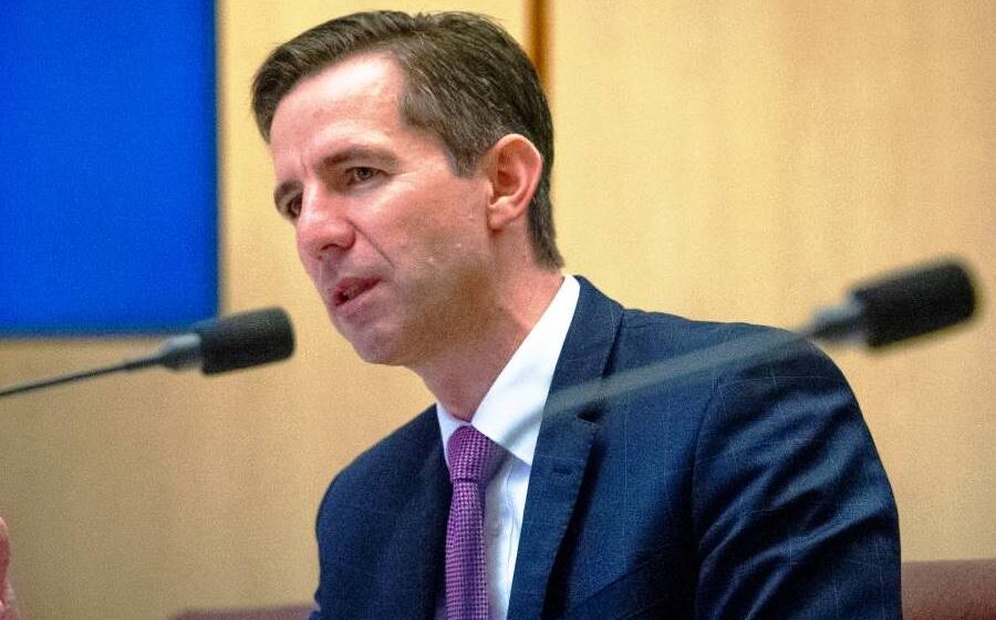 Finance Minister Simon Birmingham rules out raising taxes to improve the bottom line