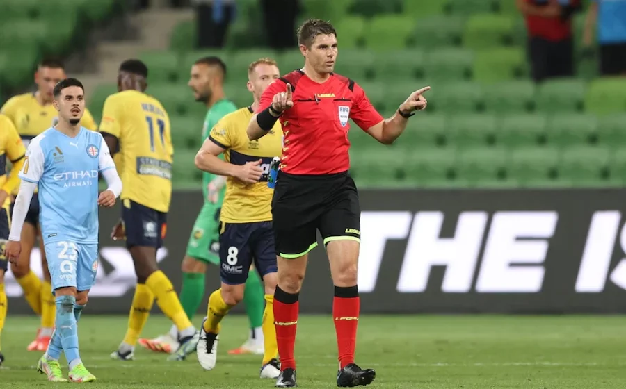 Football Australia admits to refereeing blunders in Central Coast Mariners’ A-League Men loss to Melbourne City