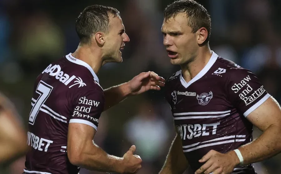 Manly get off the mark for 2022 with narrow 13-12 victory over Canterbury