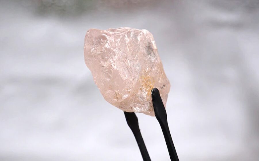 Australian mining company unearths rare 170 carat pink diamond believed to be largest seen in 300 years