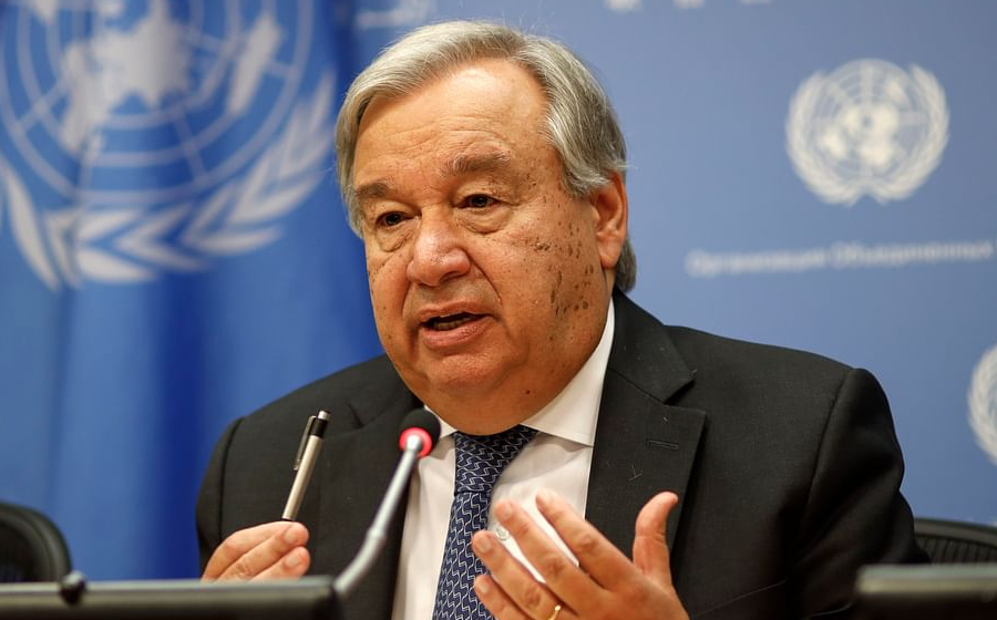 UN head says survival depends on how people manage water